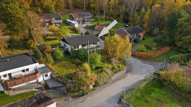 Rosenvägen 29 belägen på lugn återvändsgata