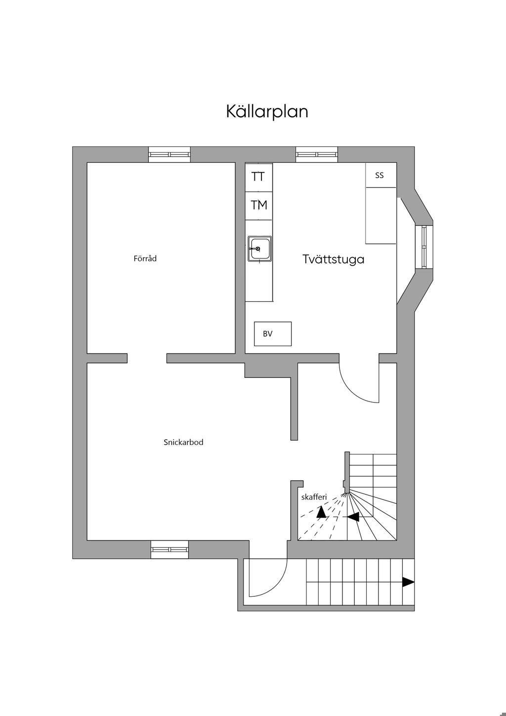 Källarplan