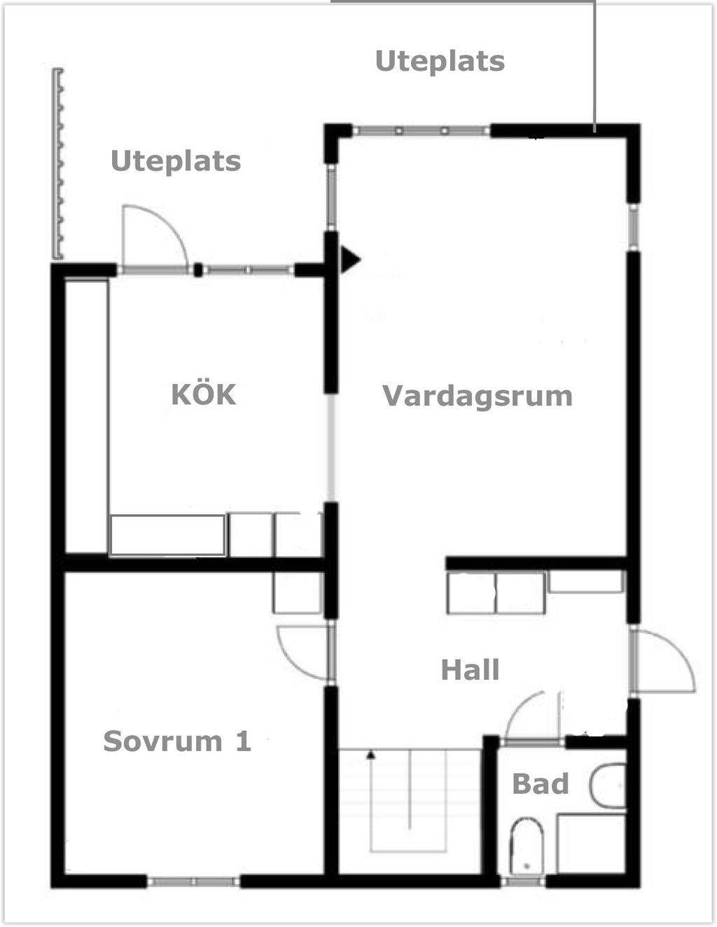 Planskiss bottenplan