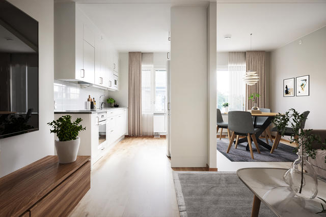 Exempelbilder från liknande lägenheter.