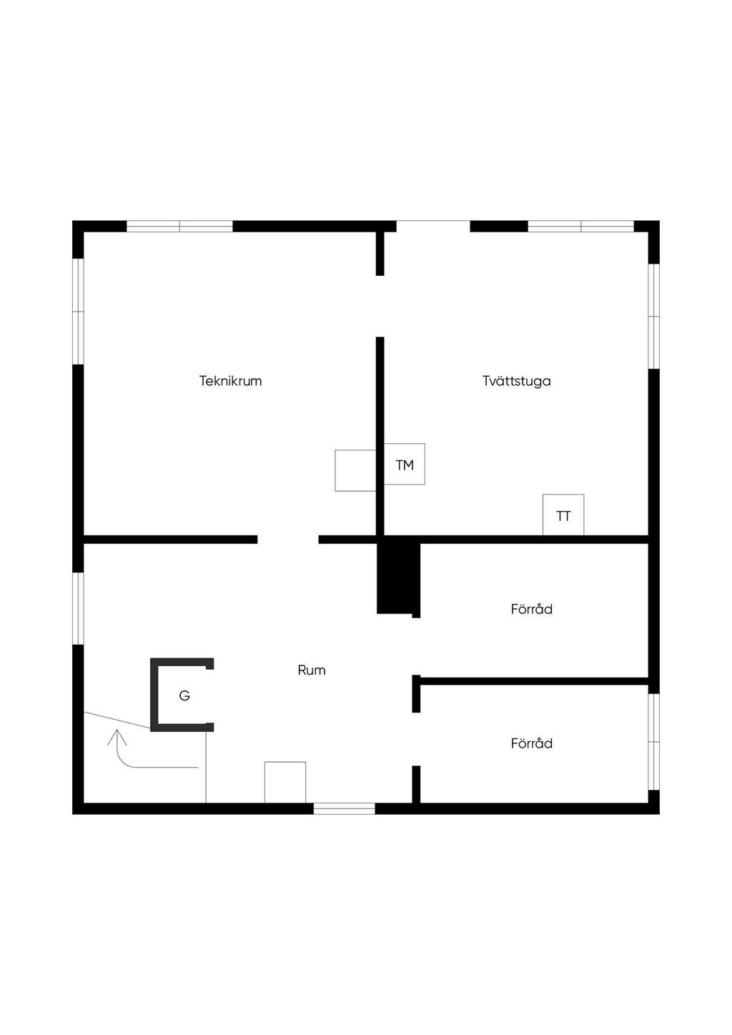 Källarplan