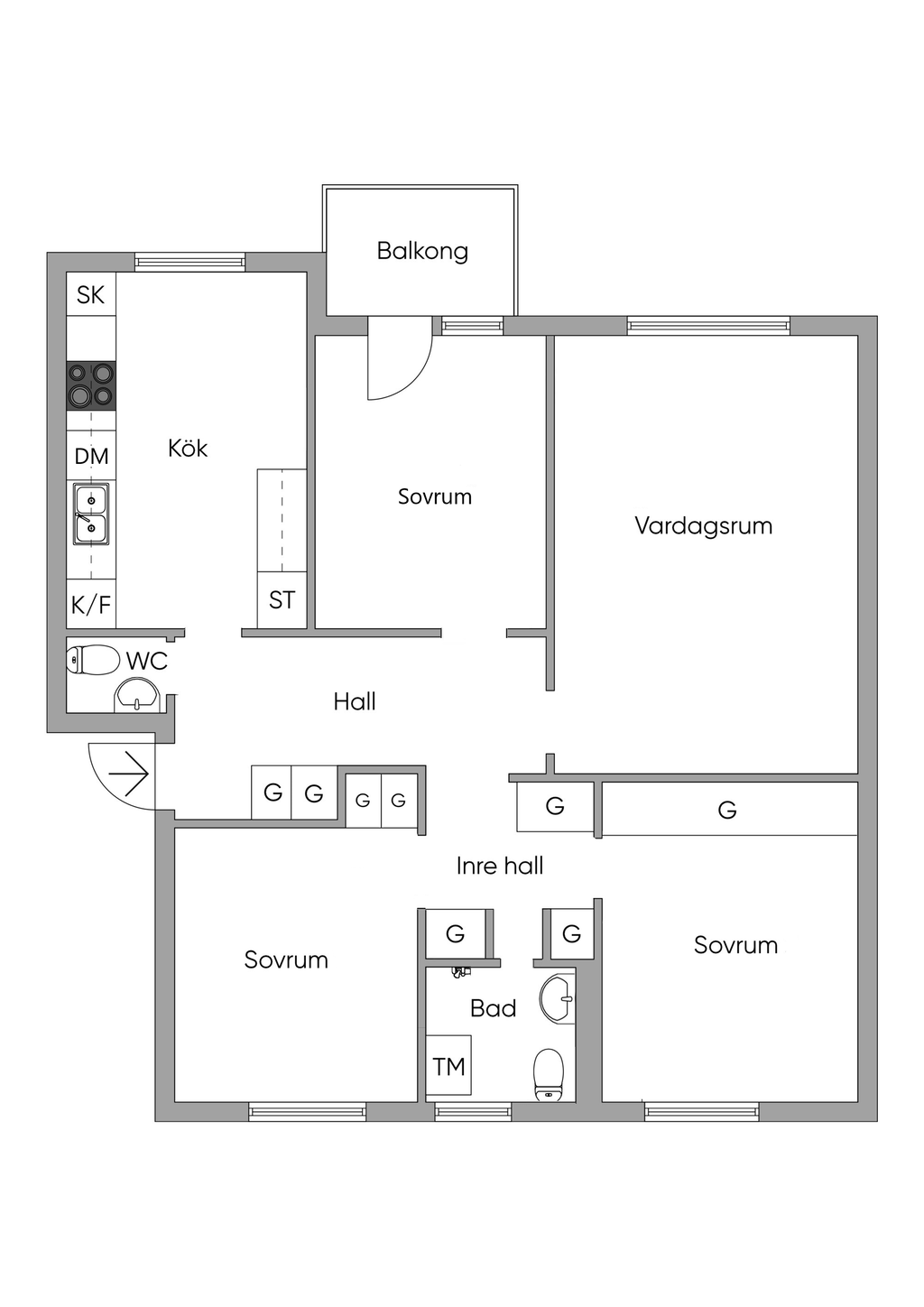 Alternativ planlösning 