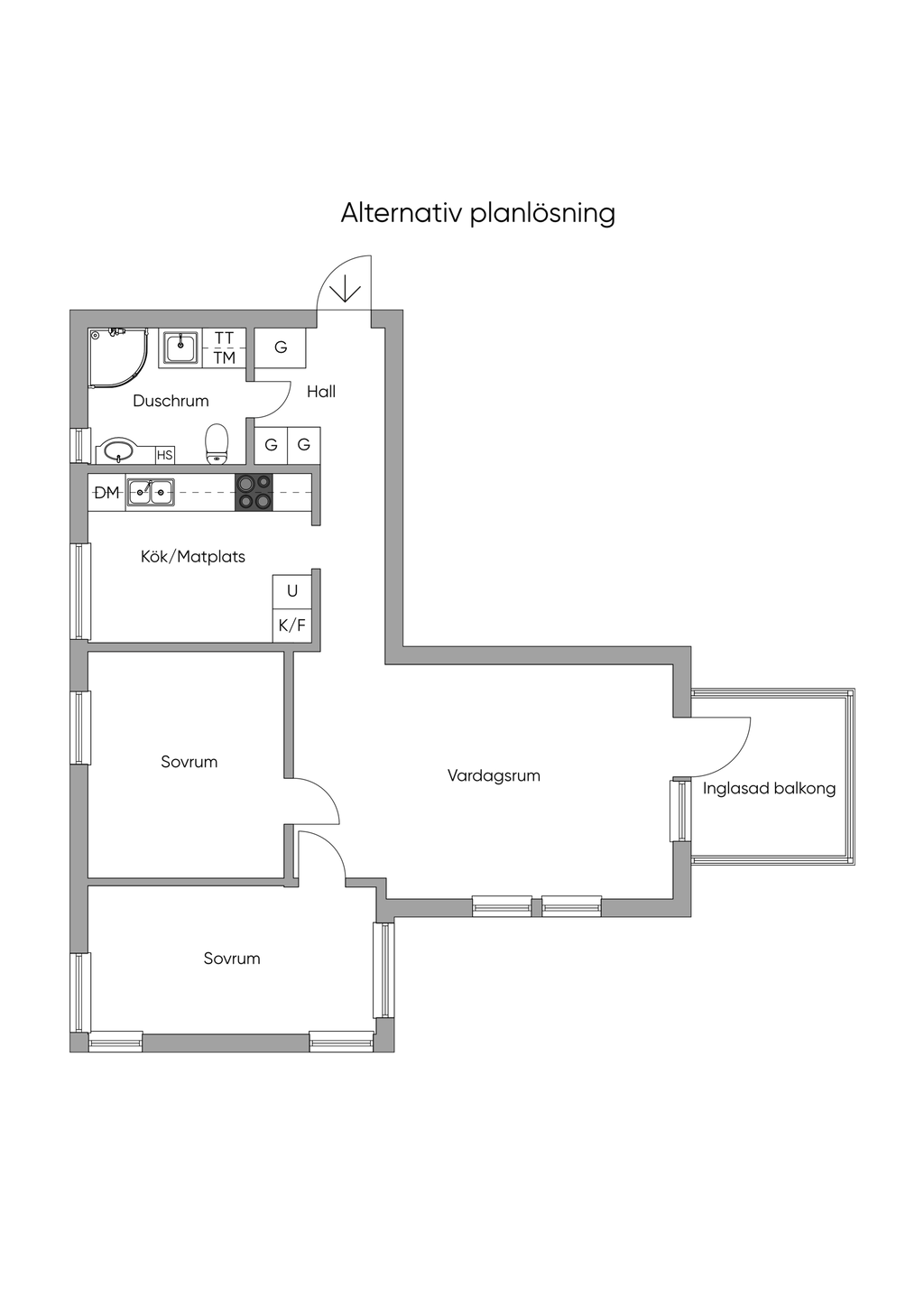 Planritning