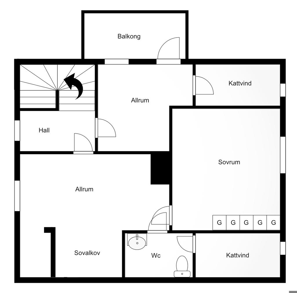 Övre plan