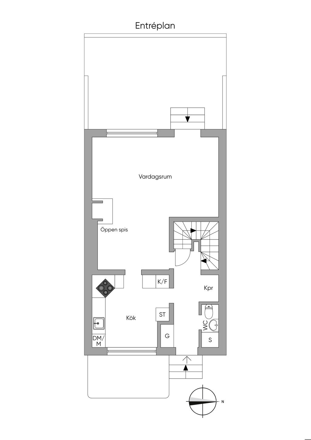 Planskiss, Entréplan 2D