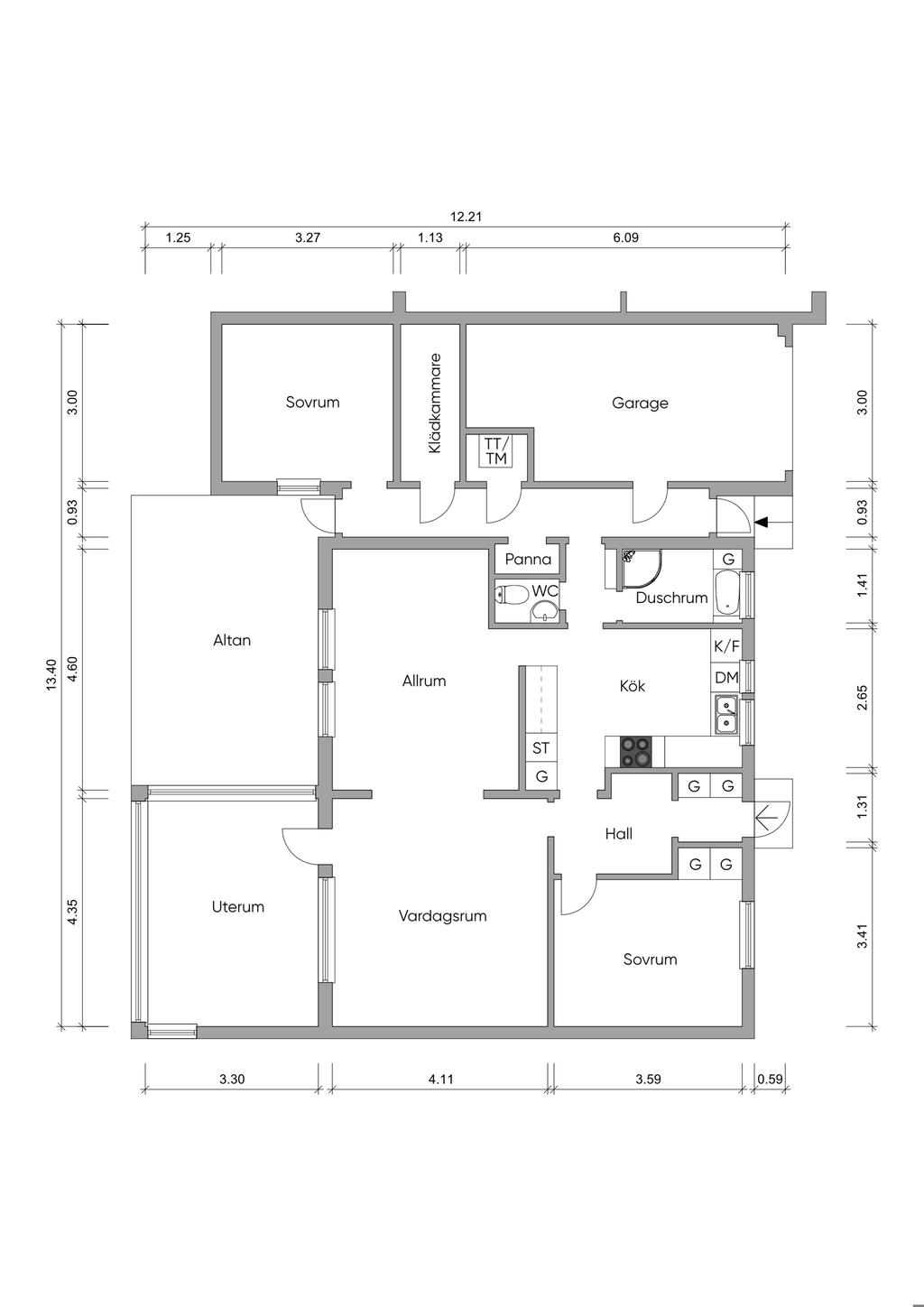 Planlösningen