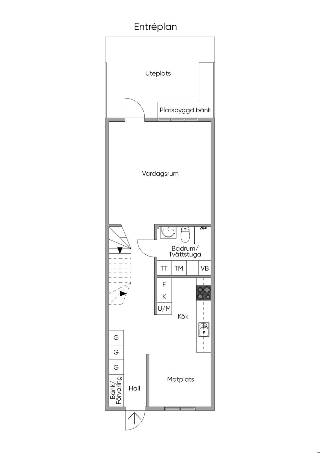 Planlösning, Entréplan 2D