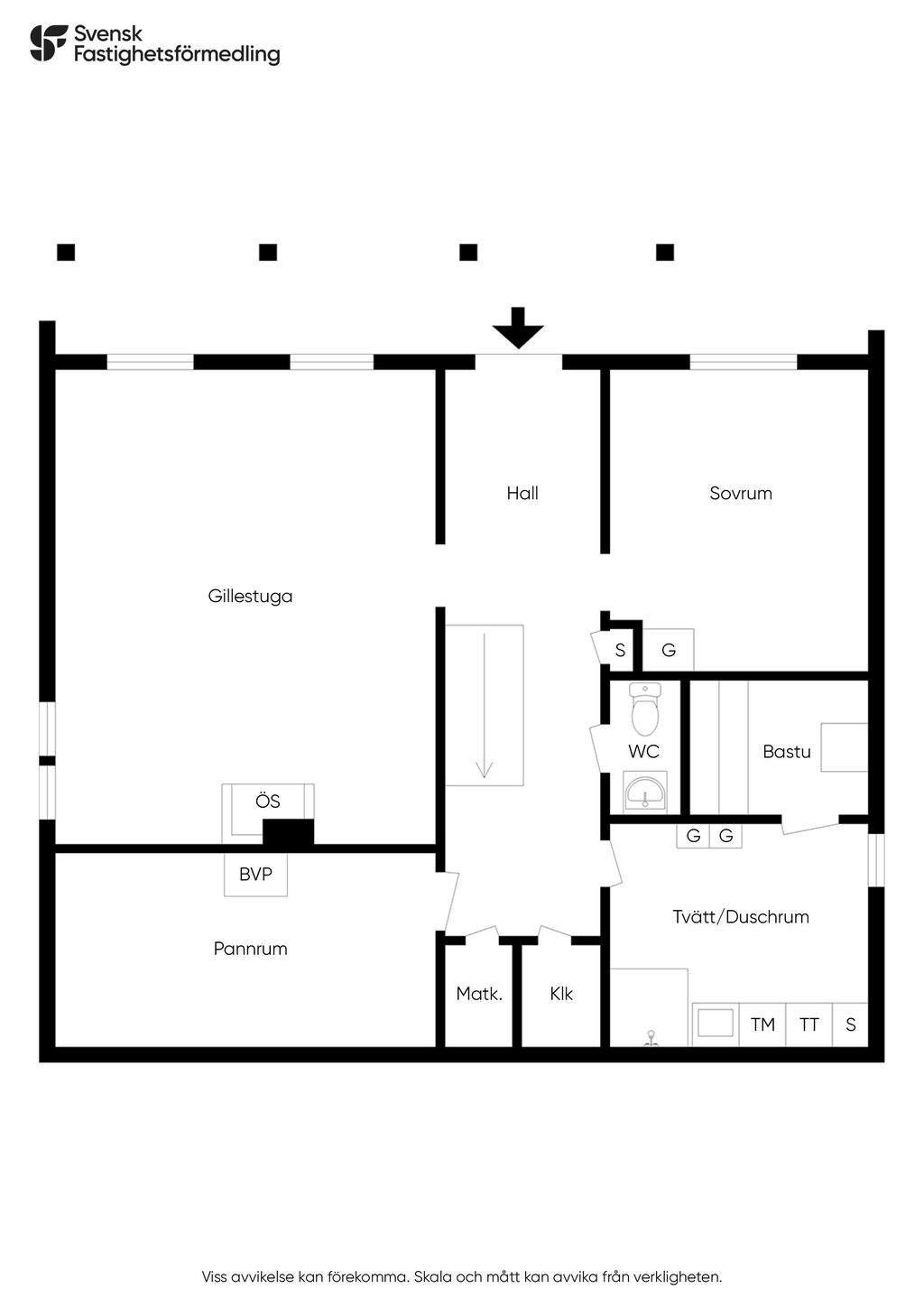 Planlösning entréplan