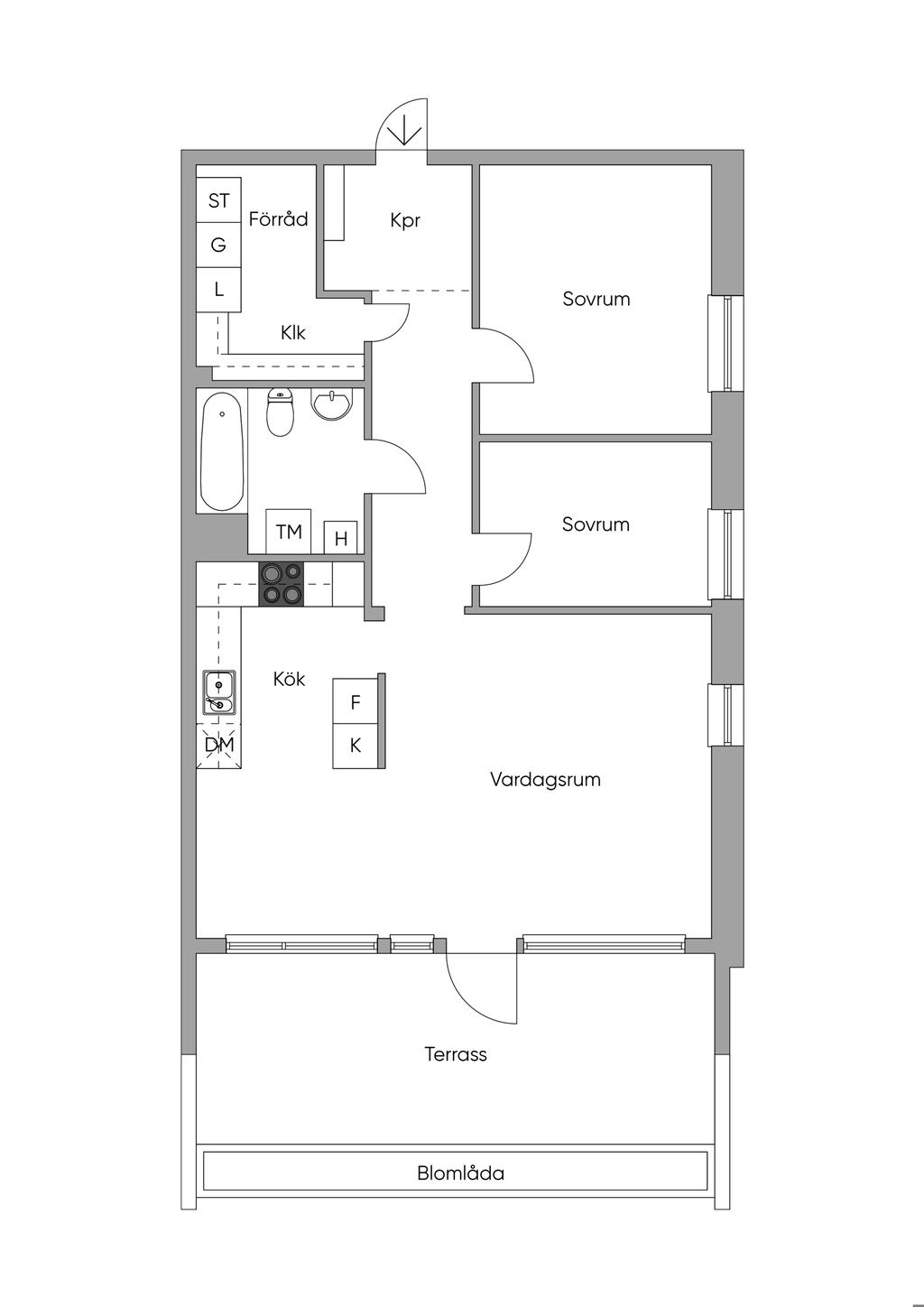 Planlösning