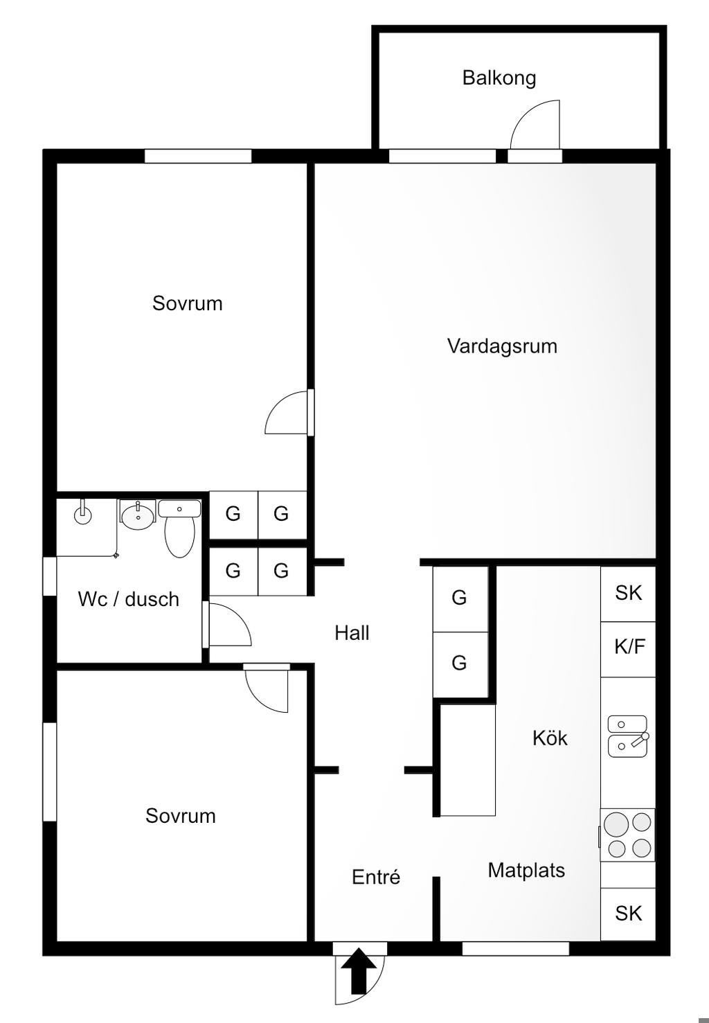 Planlösning