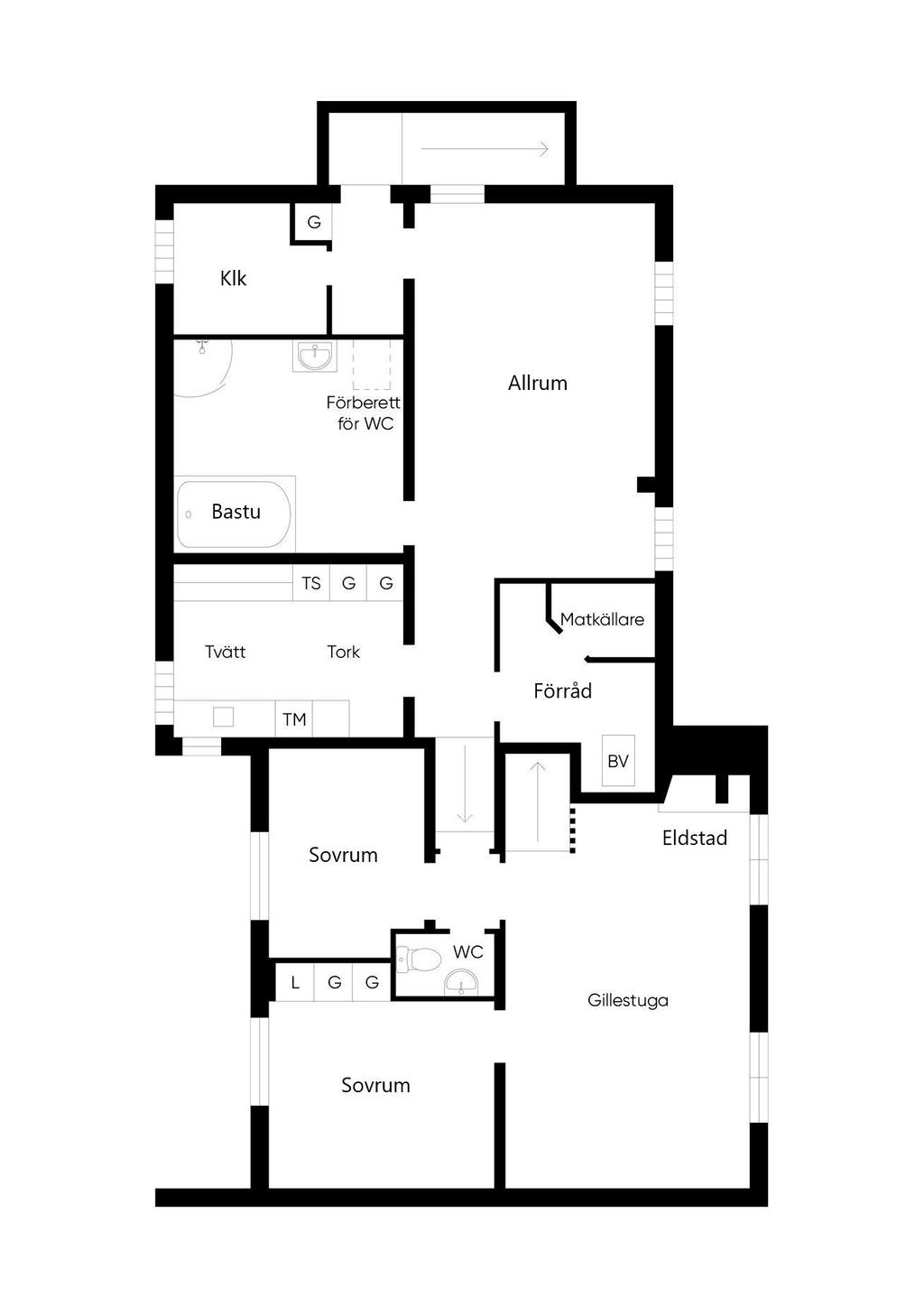 Källarplan