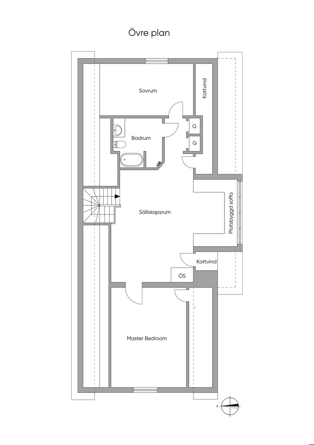 Planskiss, Övre Plan 2D