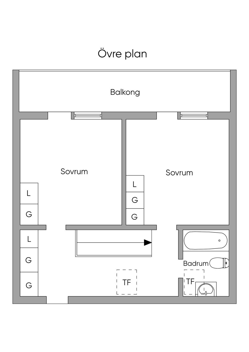 Övre plan
