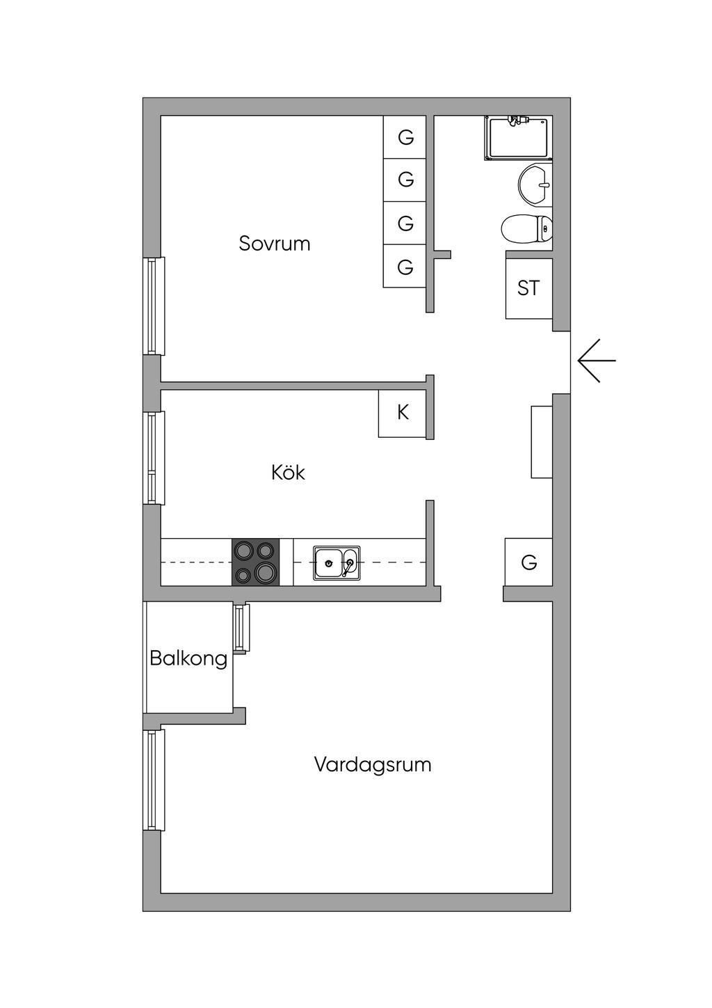 Planlösning