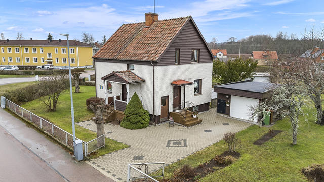 Fin plattsättning på uppfarten