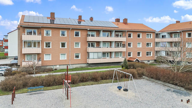 Trevlig innergård