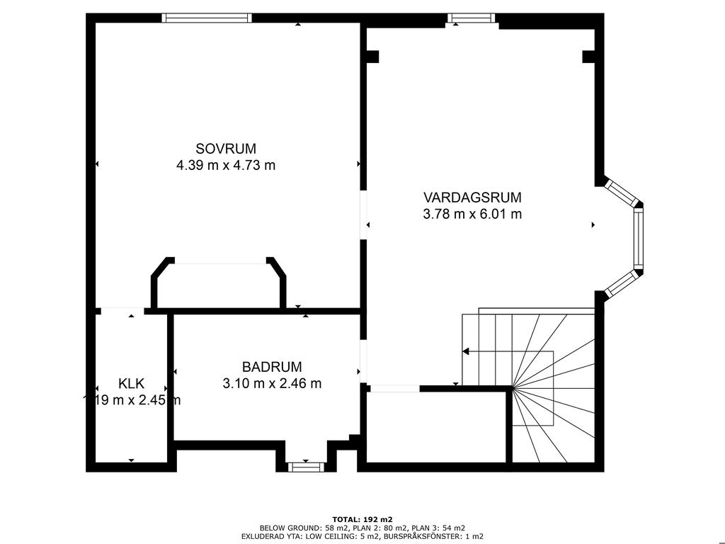 Övre plan - avvikelser för måttangivelser kan förekomma
