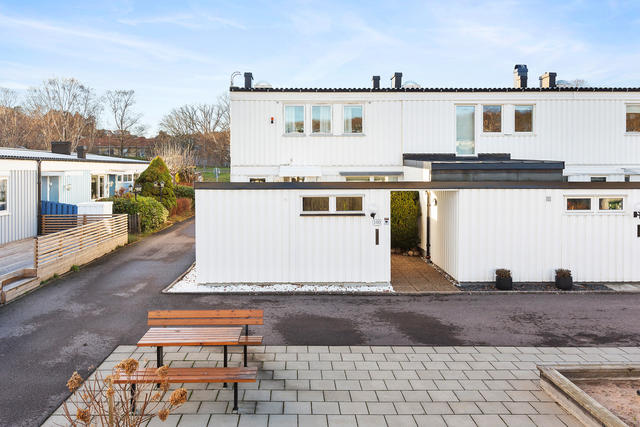 Välkommen till ett bra planerat gavelradhus.