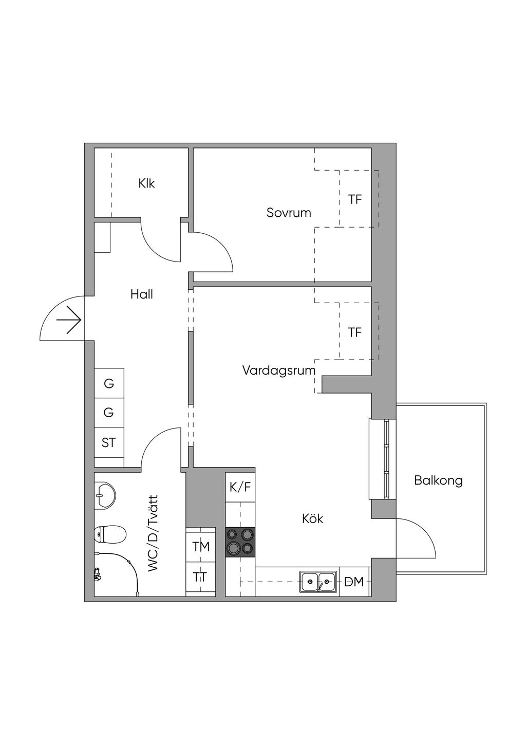 Planlösning 