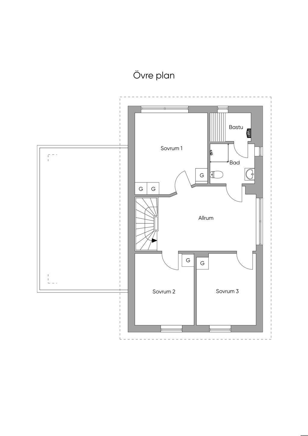 Övre plan