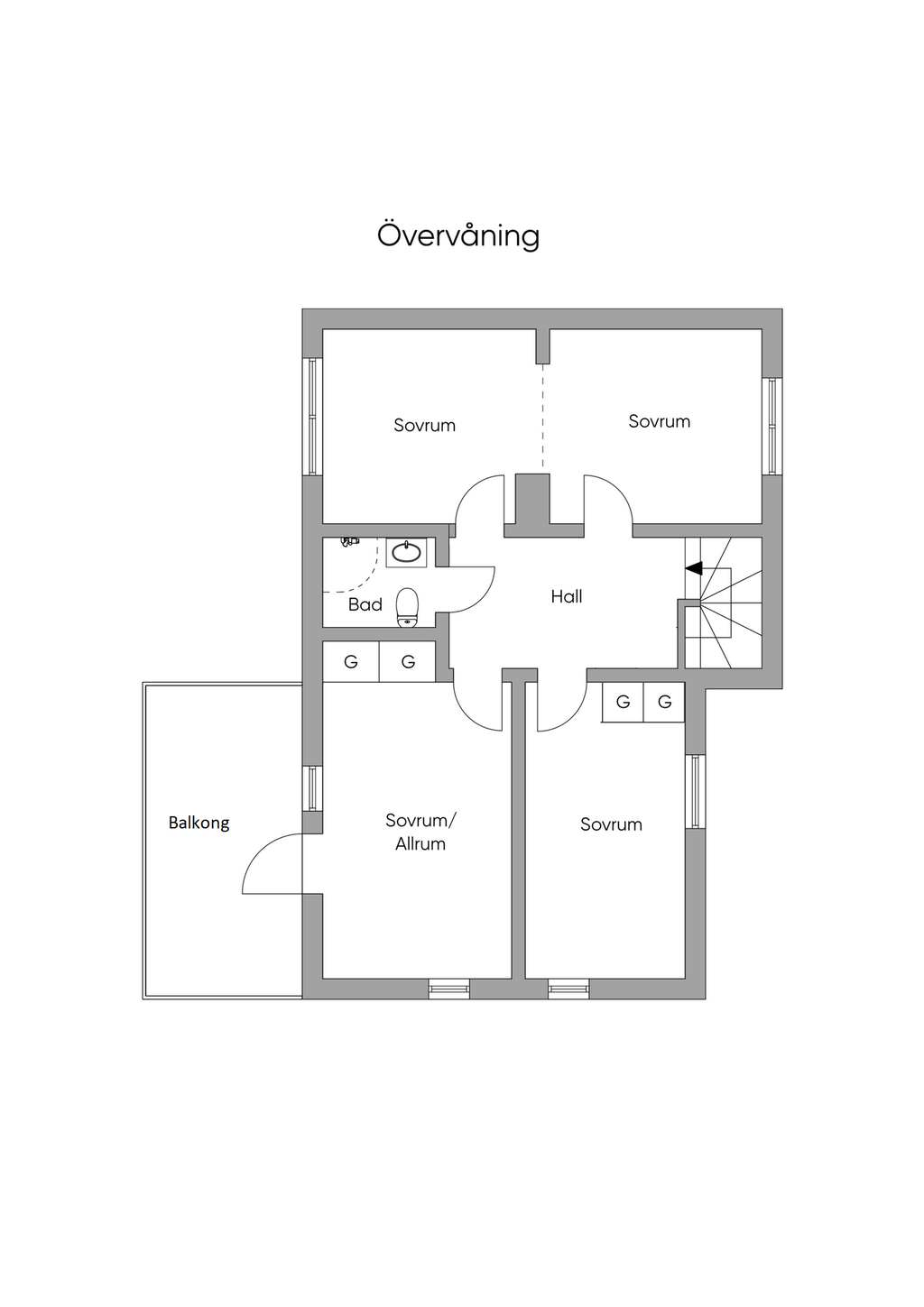 Övervåning