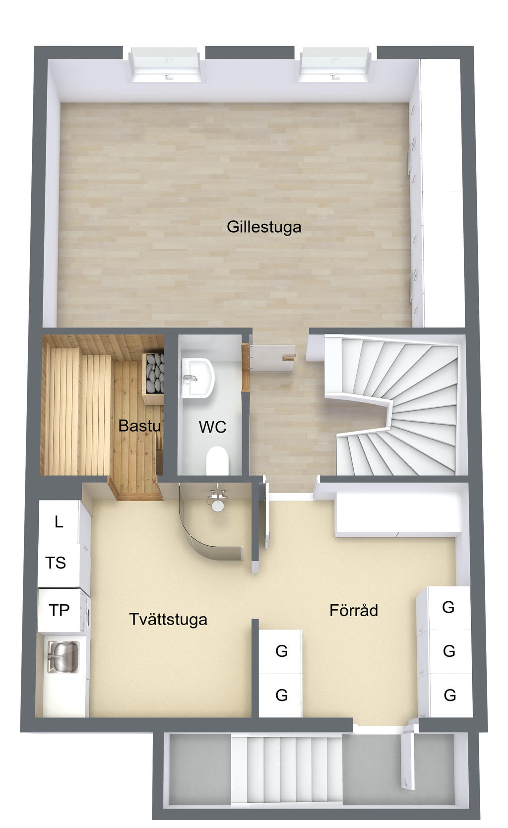 Källarplan
