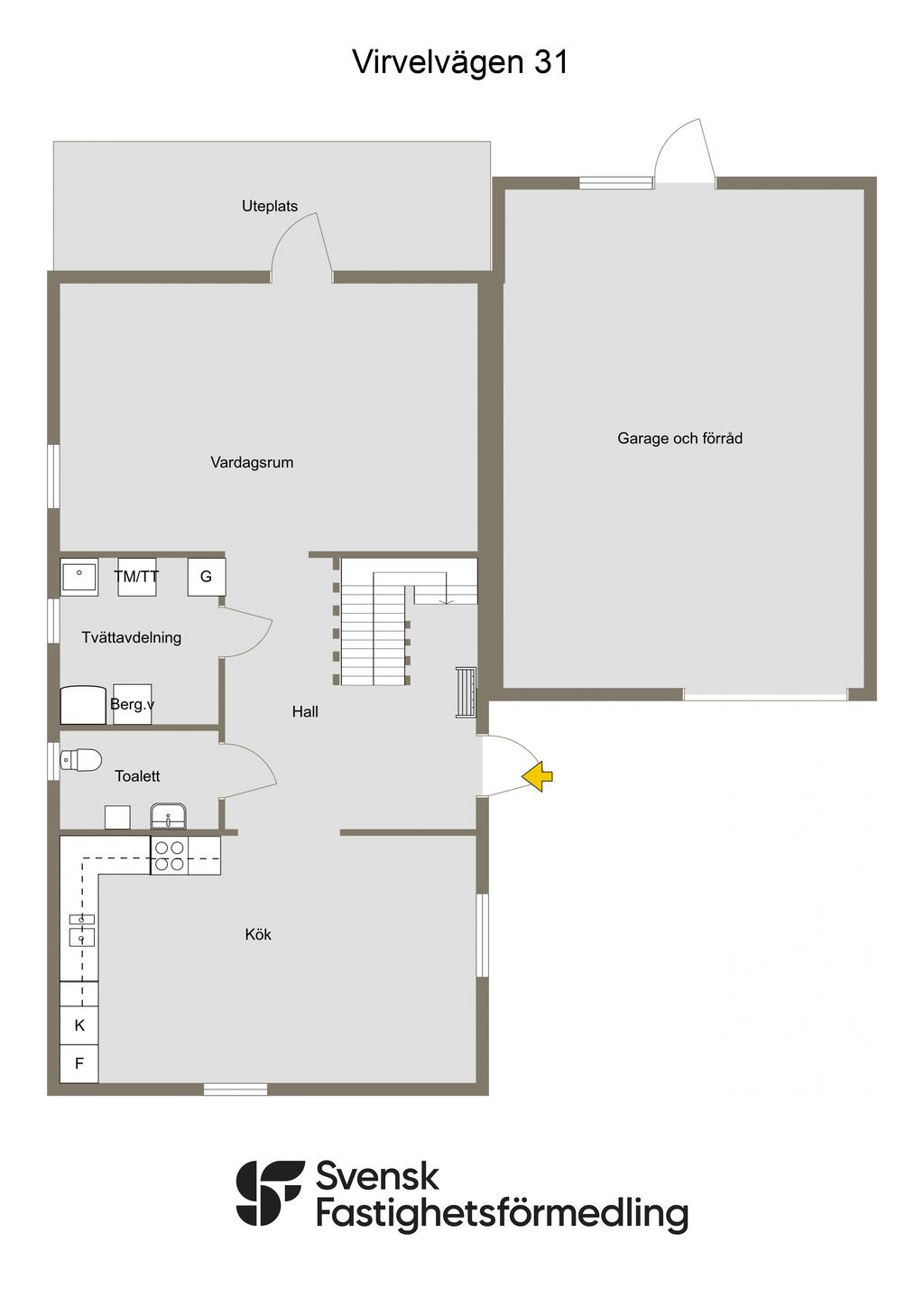 Planlösning entréplan