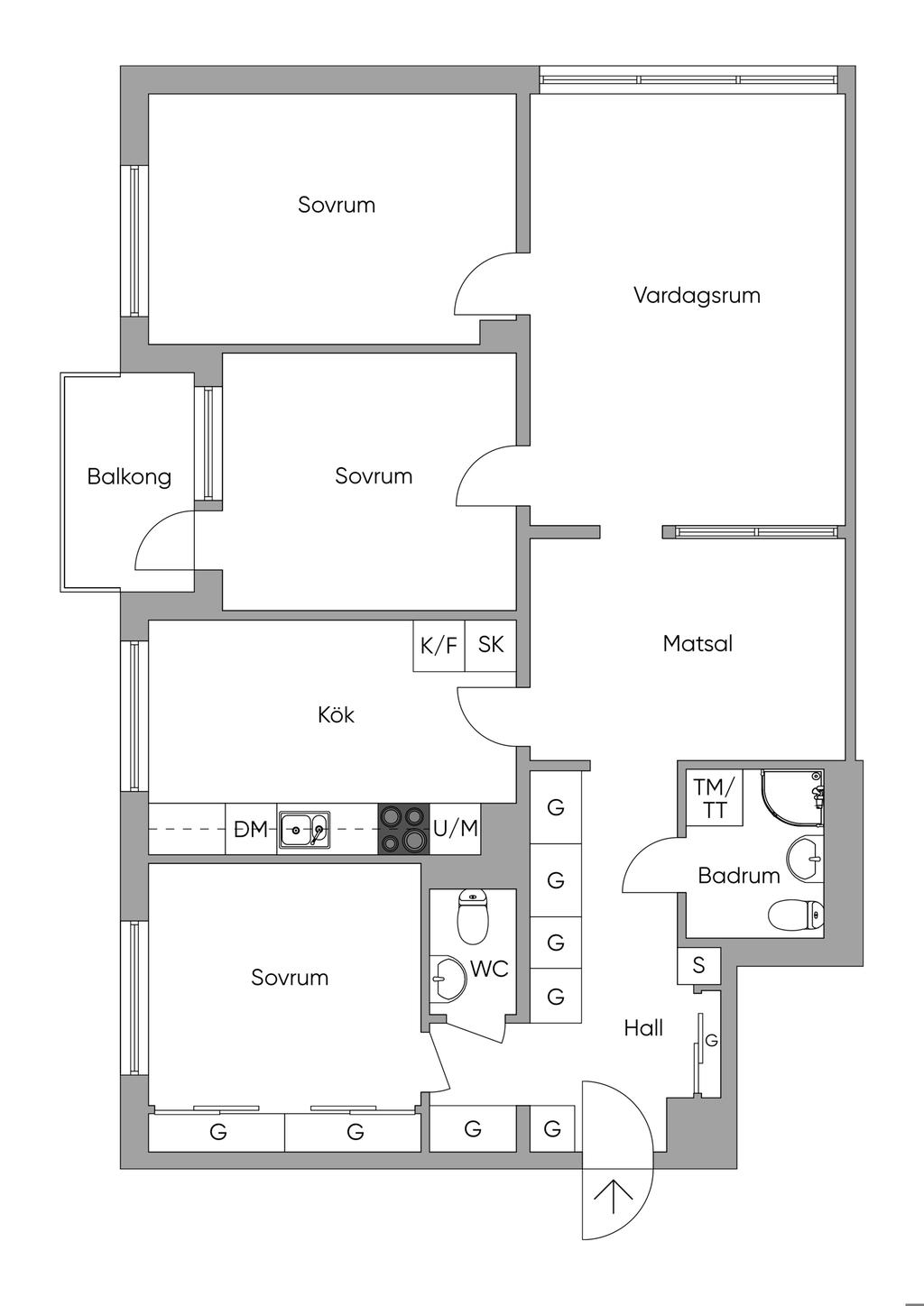 Planlösning, 2D