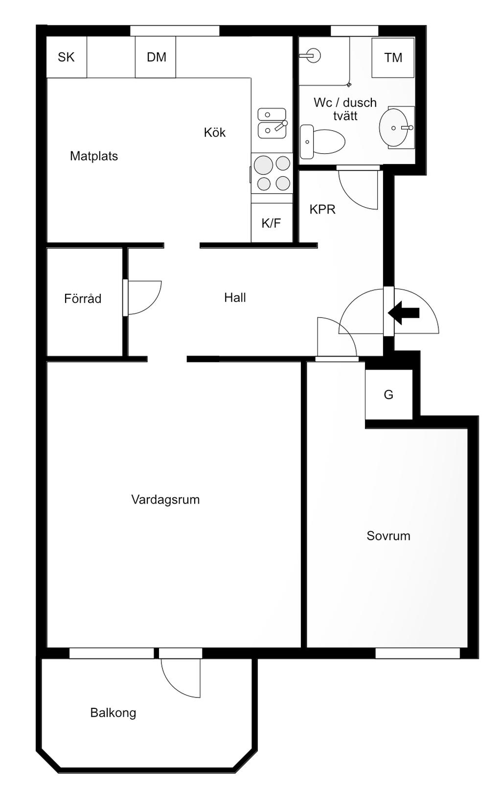 Planlösning