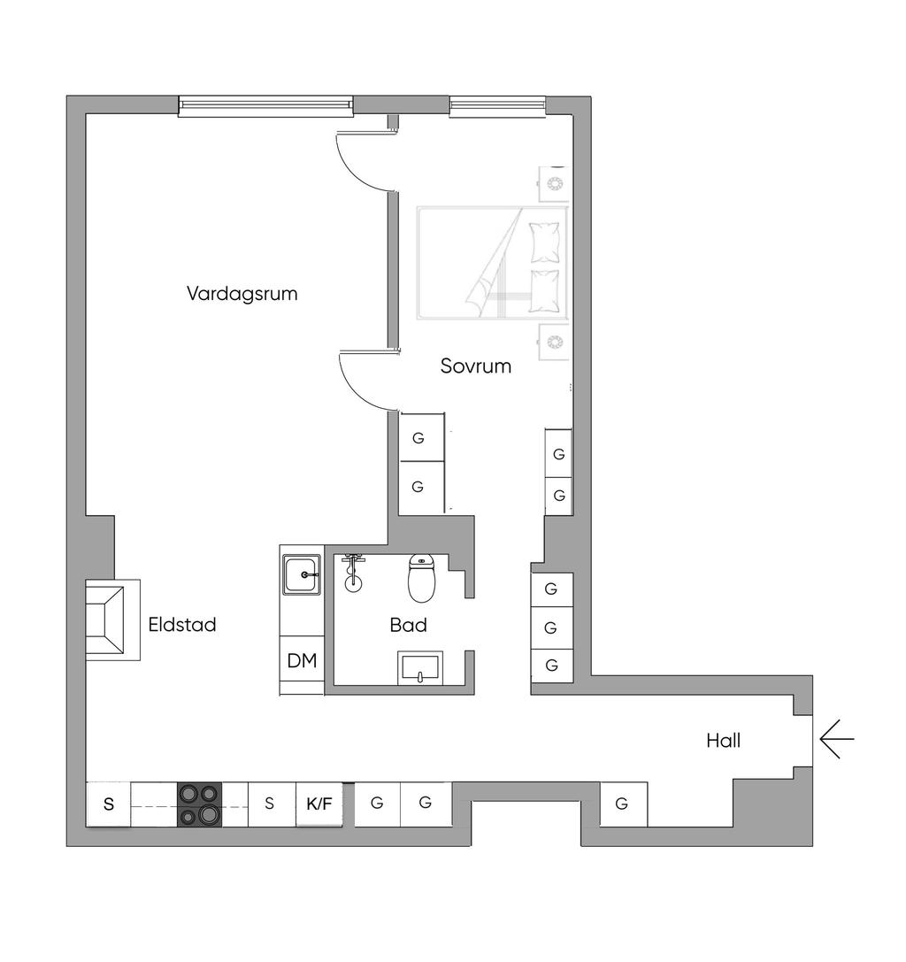 Alternativ planlösning