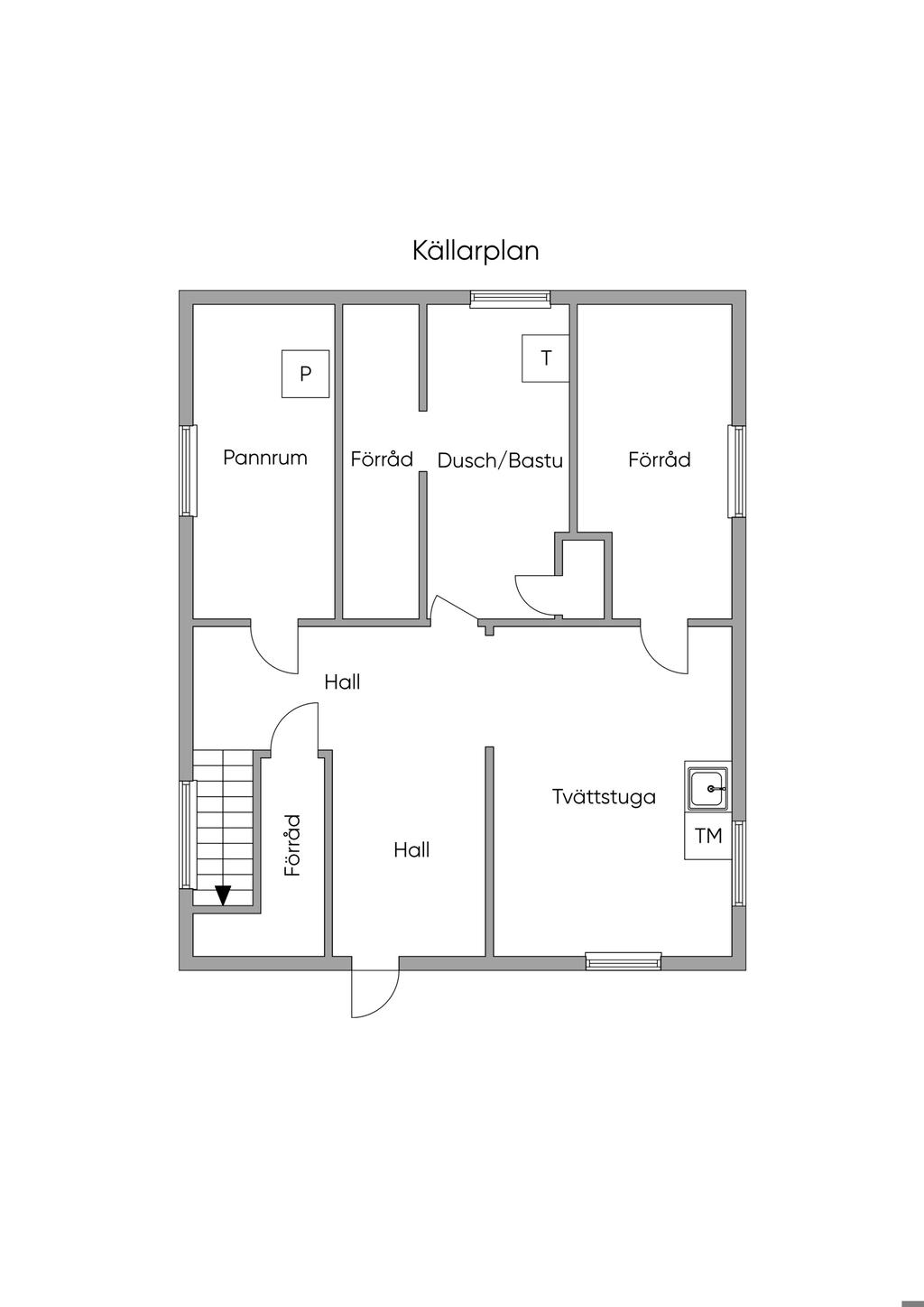 Källarplan