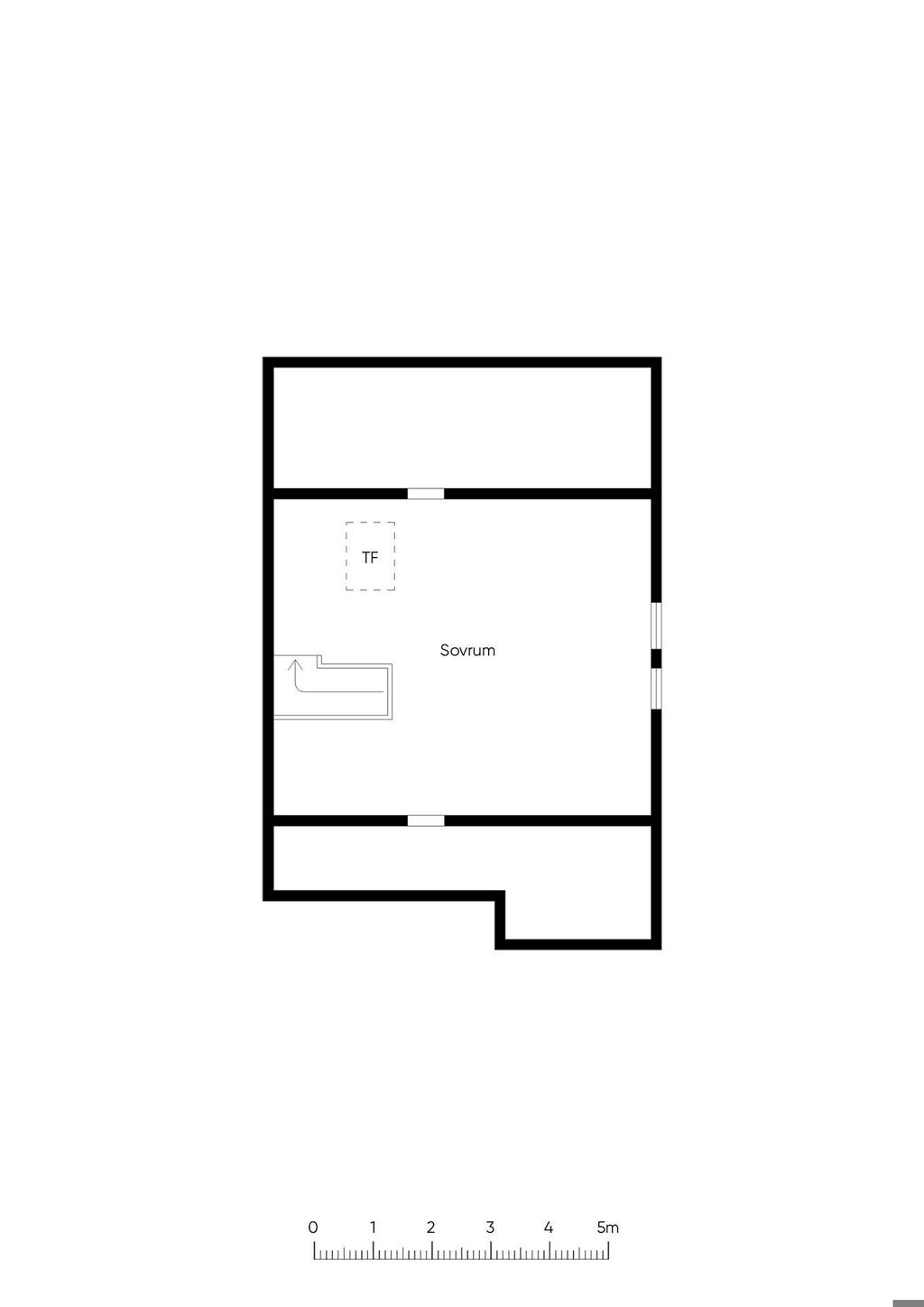Planlösning övre plan