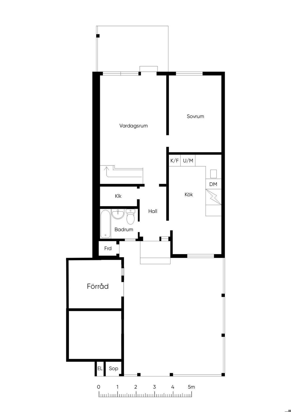 Planlösning entréplan