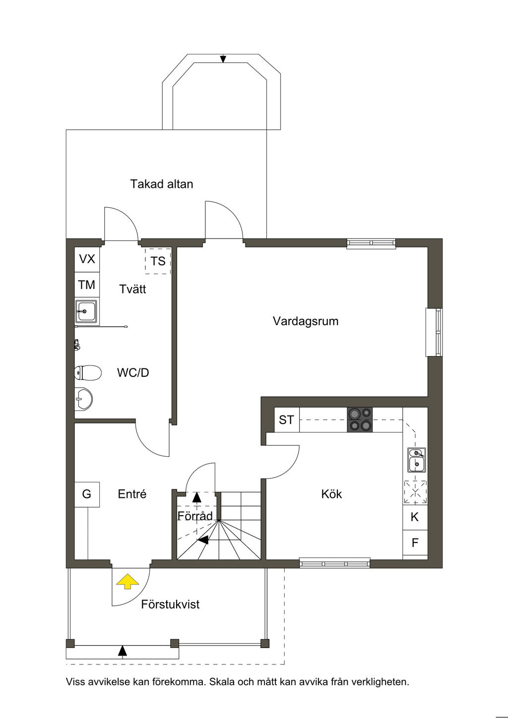 Planlösning entréplan