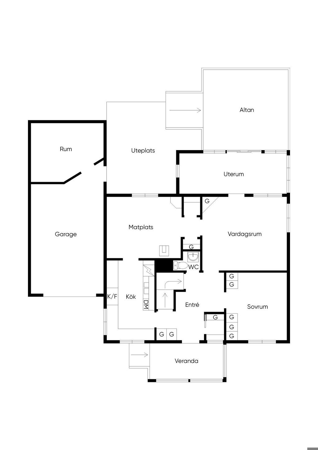 Planlösning - Entréplan