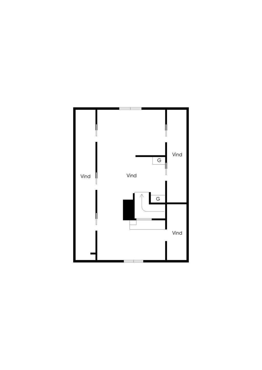 Planlösning - Vindsplan