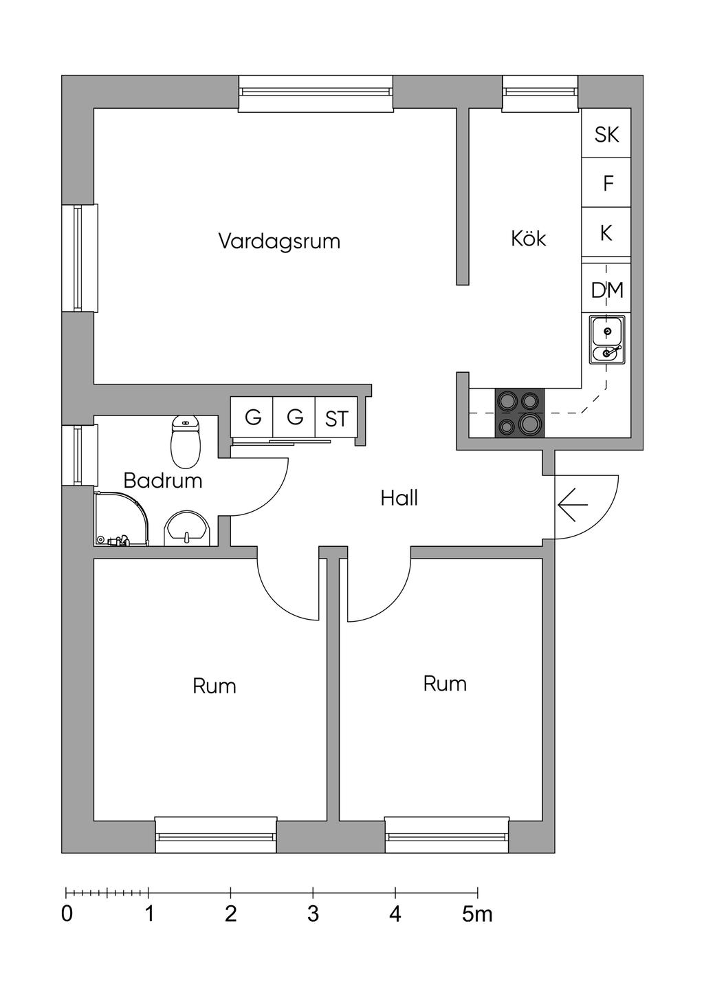 Planlösning