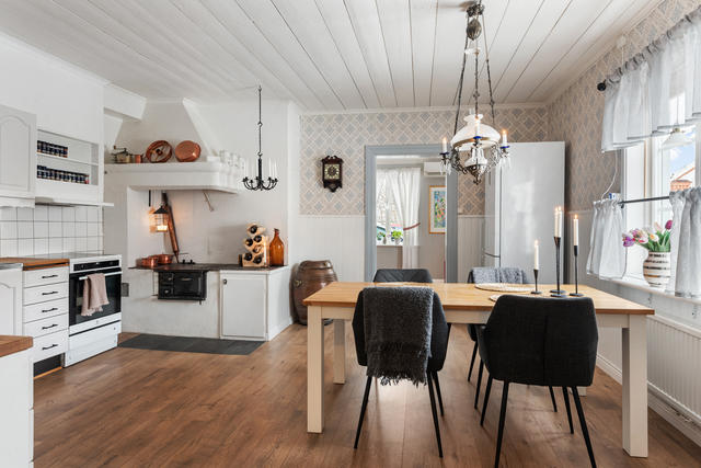 Kök med matplats