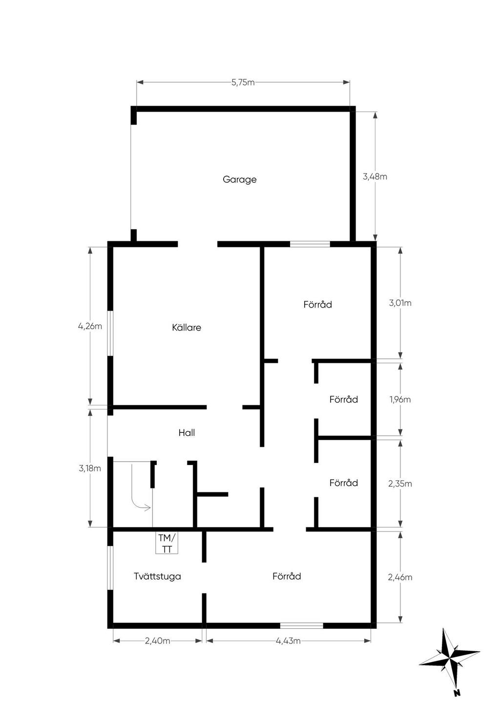Källarplan