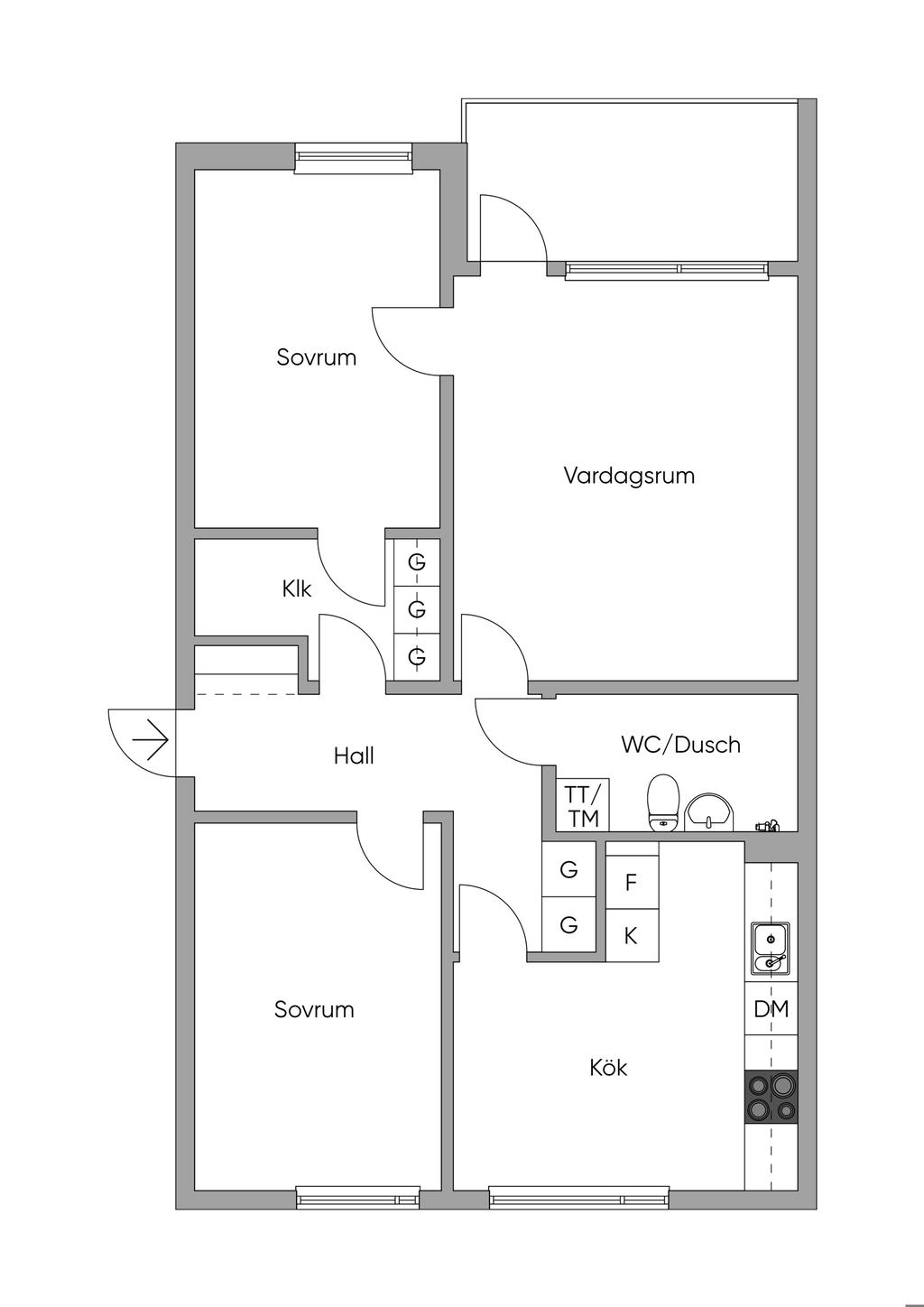 Planlösning