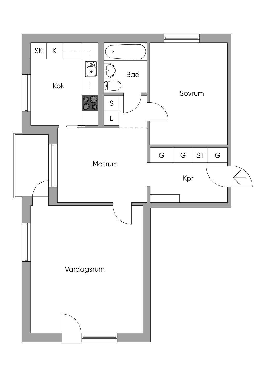 Planlösning