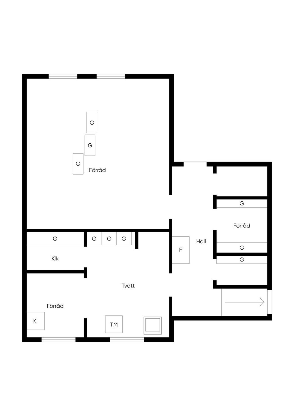 Källarplan