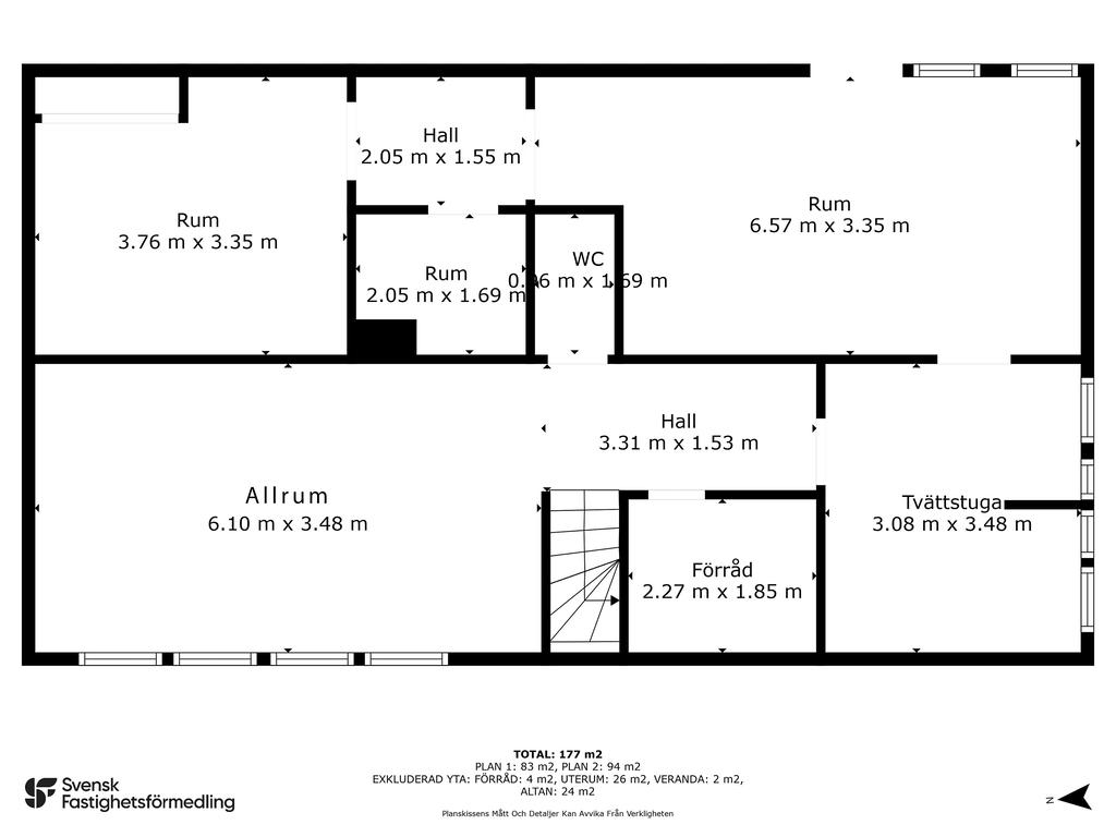 Planritning källarplan