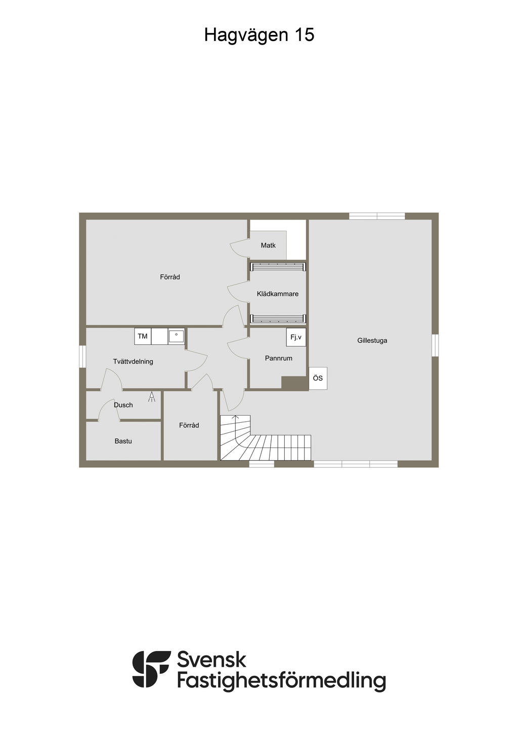 Planlösning källarplan