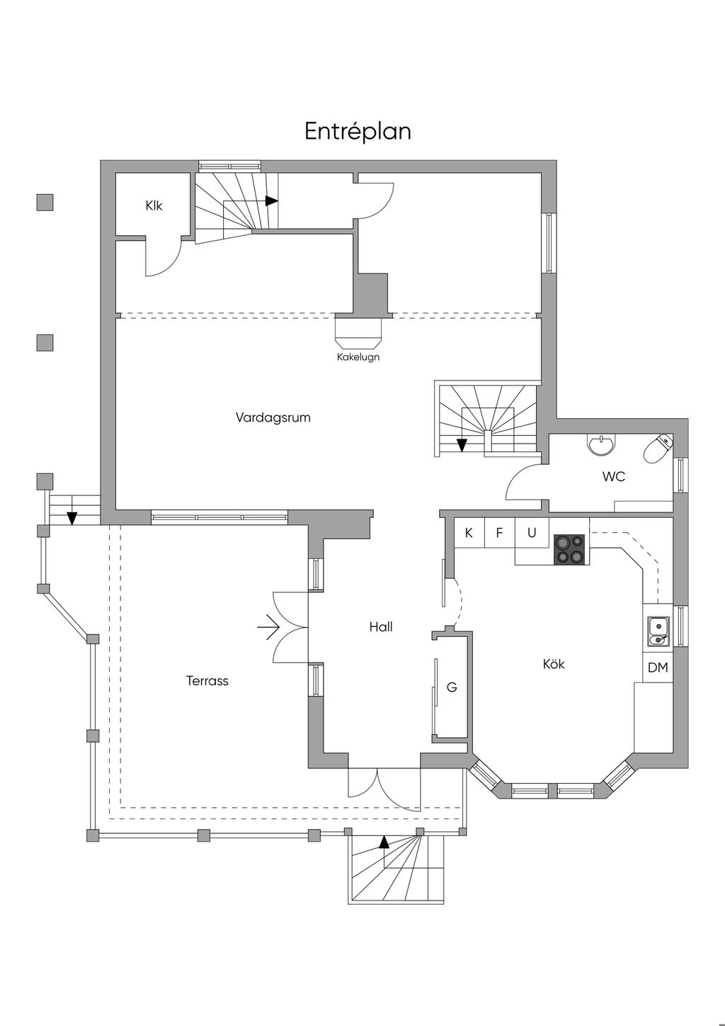 Planlösning entréplan