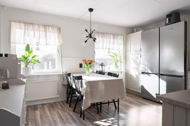 Kök med matplats