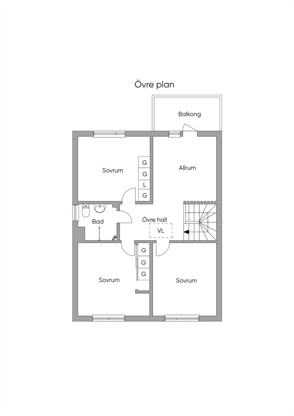 Övre plan