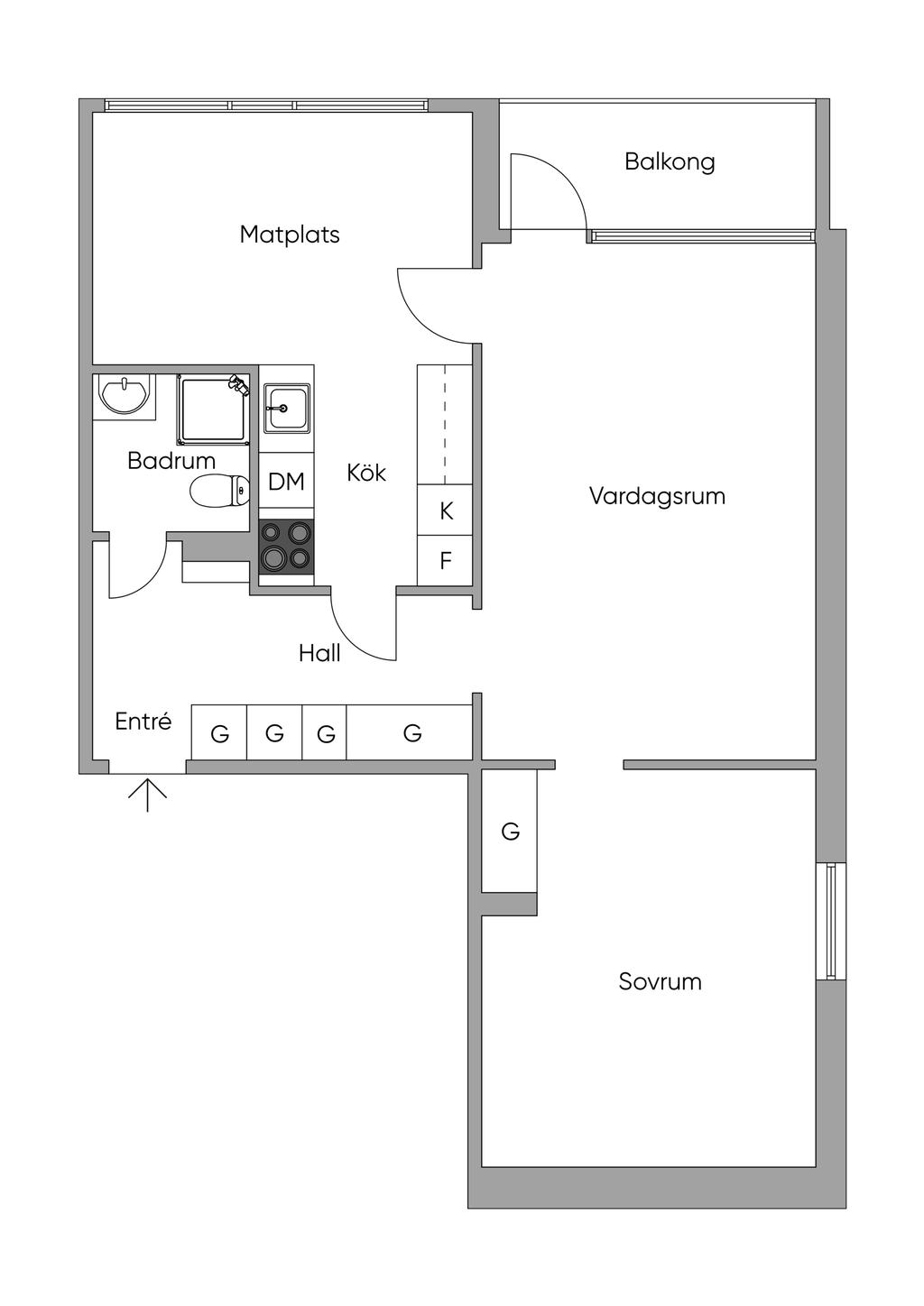 Planlösning