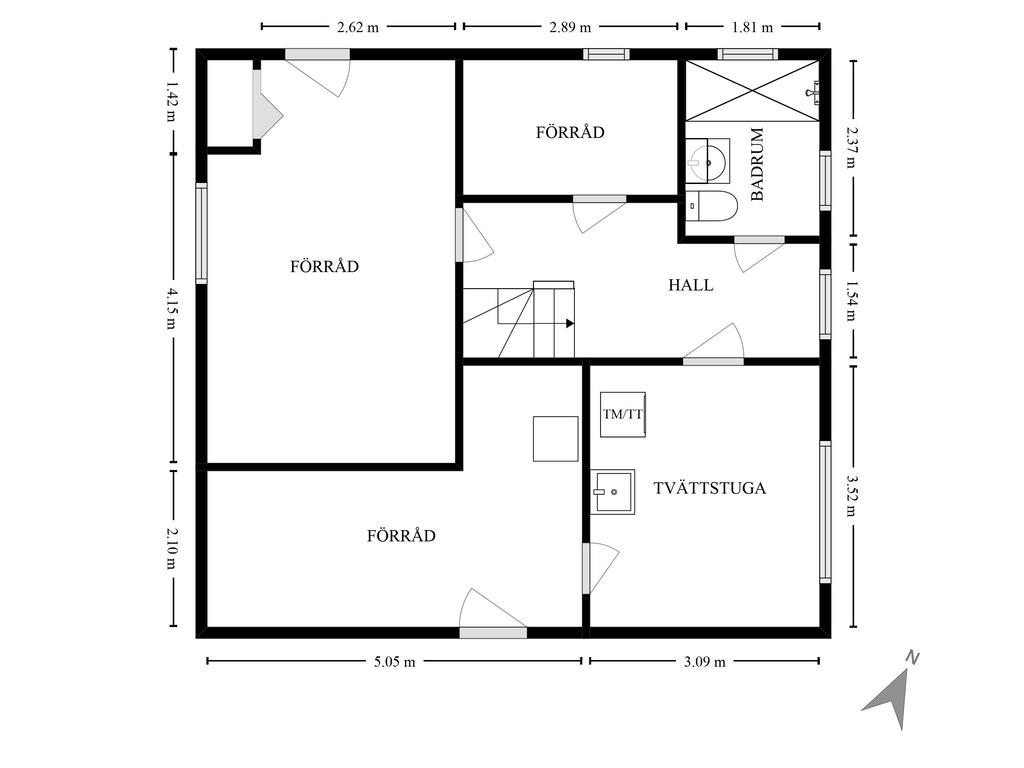 Källarplan