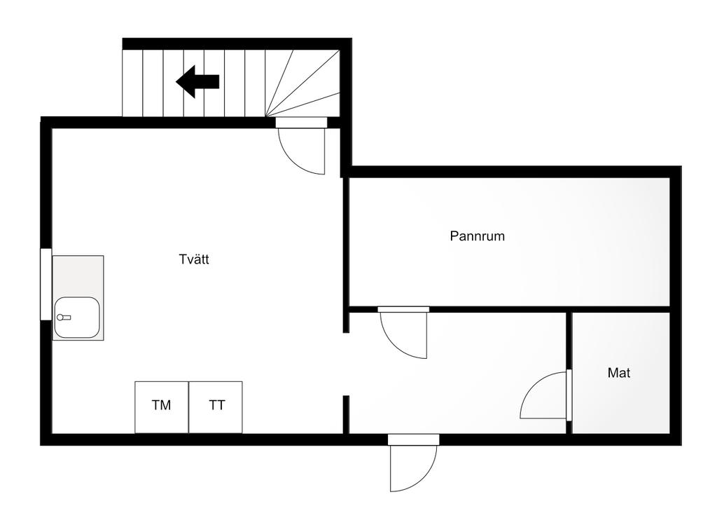Planlösning källarplan
